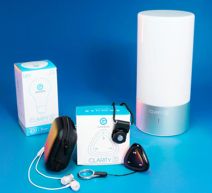 Gamma Light Sound home treatment system